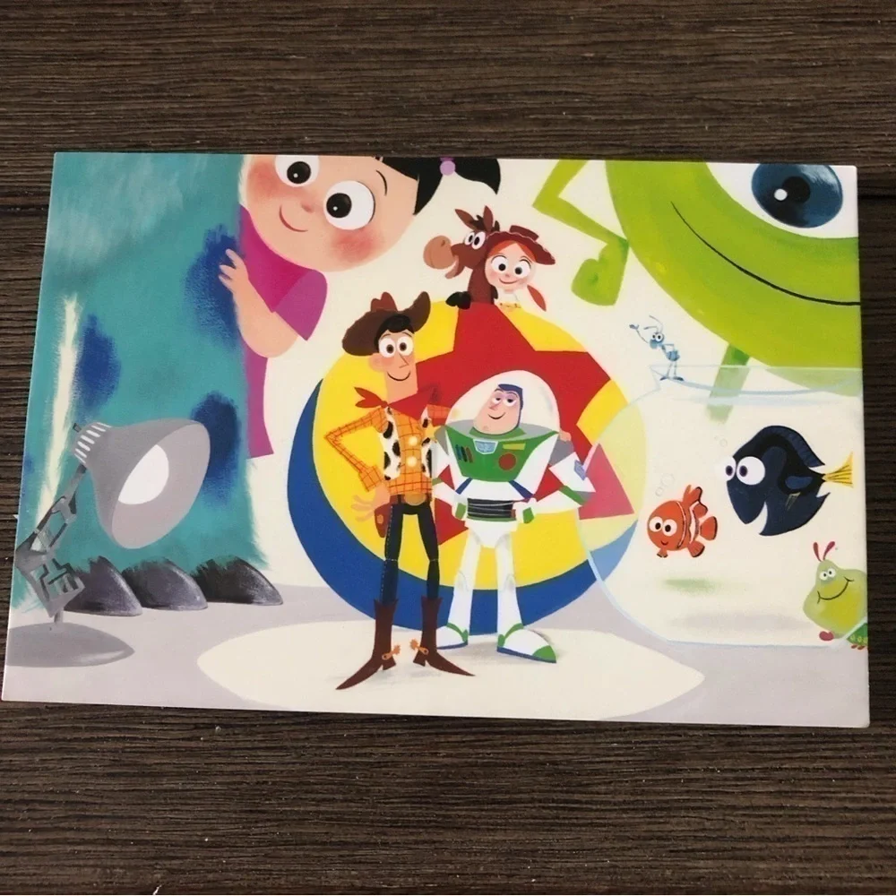 Disney Pixar Shorts Postcards: Luxo Jr. & Partly Cloudy 5 pack